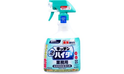 花王 漂白剤 キッチン泡ハイター 1L スプレー