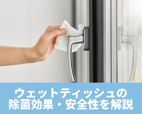 ウェットティッシュは何に使う?除菌・殺菌効果や安全性などを解説